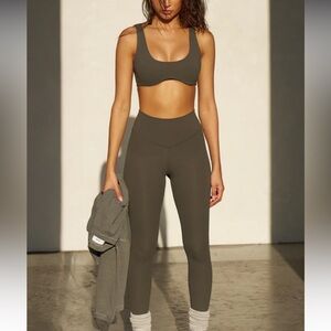 Joah Brown Second Skin leggings olive/army green xs like new